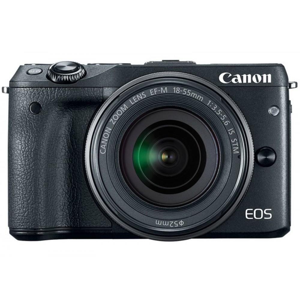 Canon　EOS M3 18-55㍉ Canon EOS M3 EF-M 18-55mm IS STM Kit Black