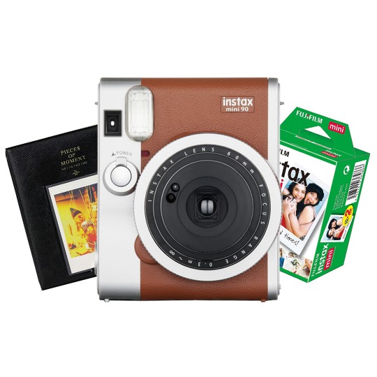 Câmera Digital Fujifilm Instax Mini 90 Marrom 9.0mp