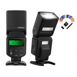 Flash Speedlight Andoer Gn40 Universal Com Led