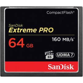 Cartão Compact Flash (CF) Sandisk 64gb Extreme Pro 160MB