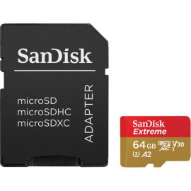 Cartão MicroSD 64gb Sandisk extreme 160mb/s