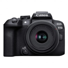 Câmera Canon Eos R10 Mirrorless Com 18-45mm Rf