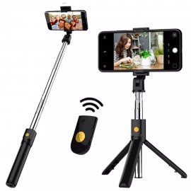 Bastão de Selfie Tripé Bluetooth Celular Tomate Mzp-110