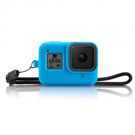 Case de silicone para GoPro Hero 8 Black - Azul