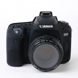 Capa / Case Silicone Para Proteção Canon Eos 90d - Preta