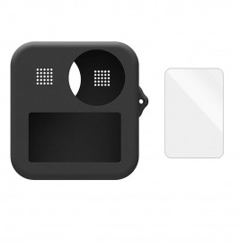 Kit Case Silicone + Pelicula de Vidro Para GoPro Max 360 